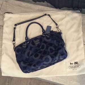 Coach Navy Purse